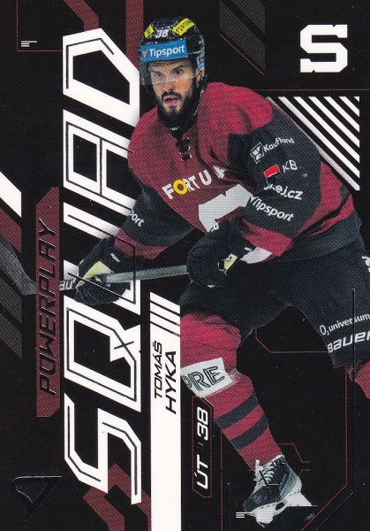 insert karta TOMÁŠ HYKA 24-25 SZ ELH Ser. 2 Powerplay Squad číslo PS-18